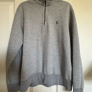 Polo by Ralph Lauren Gray Zip Up Sweater